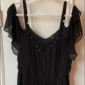 Torrid Plus Size Spg Strap Off-Shoulder Dress